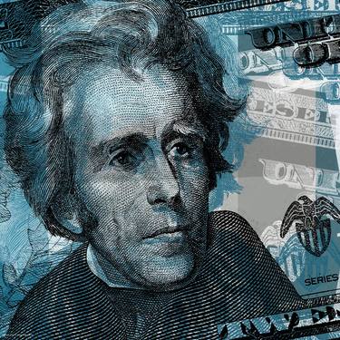 Andrew Jackson $20 bill Pop Art Giclee thumb