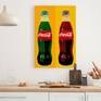 coca cola poster on wall