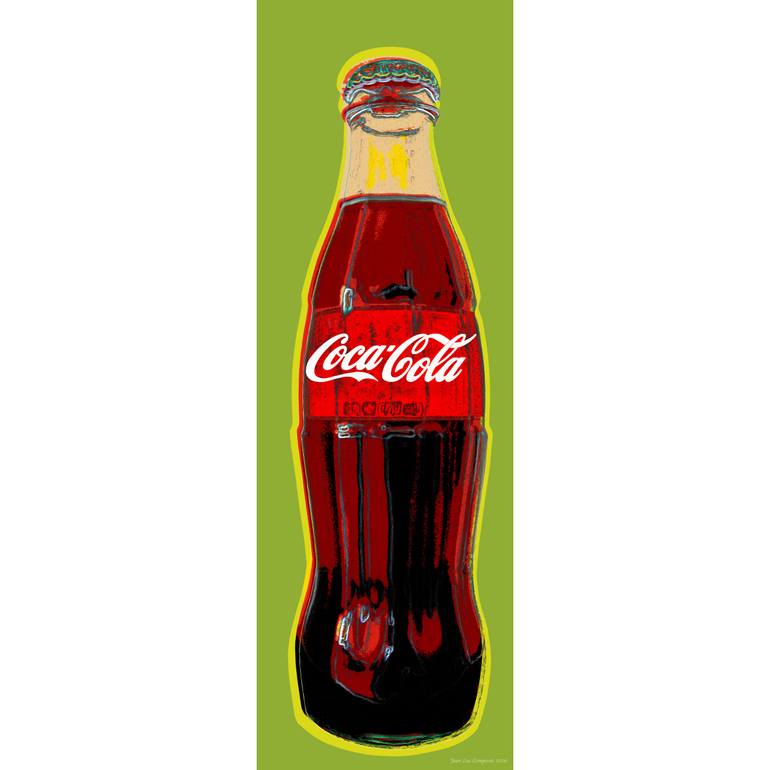 Coca Cola Pop Art Giclee Original Digital by jean luc comperat