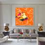 Clothes Iron Pop Art print in room set up