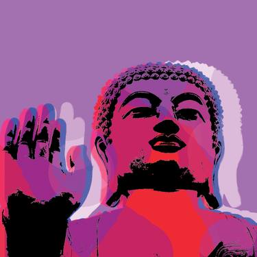 Buddha Pop Art  Warhol Style Giclee thumb