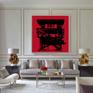 Miami beach lifeguard station Pop Art poster in room set up
