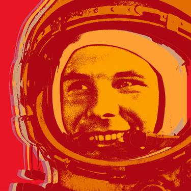 Yuri Gagarin Pop Art Giclee thumb
