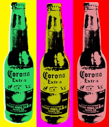Corona Beer Pop Art Warhol Style Giclee thumb