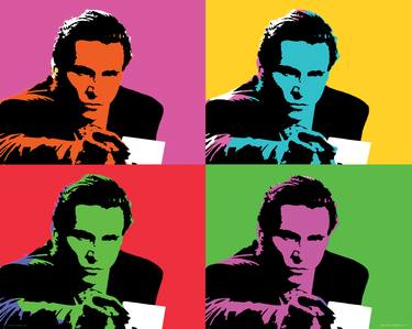 American Psycho  - Patrick Bateman Warhol style Giclee thumb