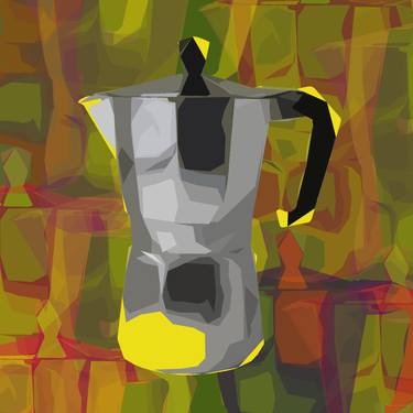 Moka Pot Pop Art Giclee thumb