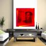 Mao Pop Art poster in room set up