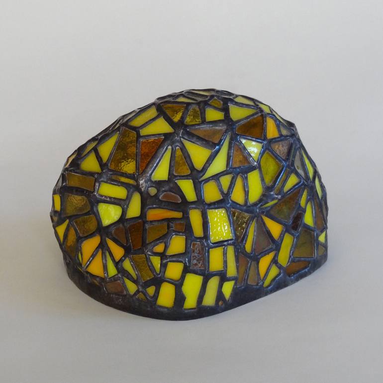 Original Cubism Garden Sculpture by Jean Luc Comperat