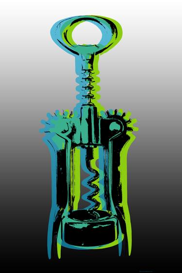 corkscrew Pop Art giclee thumb