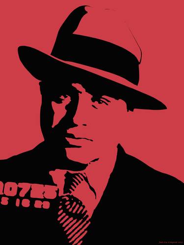 Al Capone mugshot Pop Art Warhol style giclee thumb