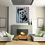 JFK pop art poster