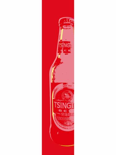 Tsingtao beer Pop Art giclee thumb