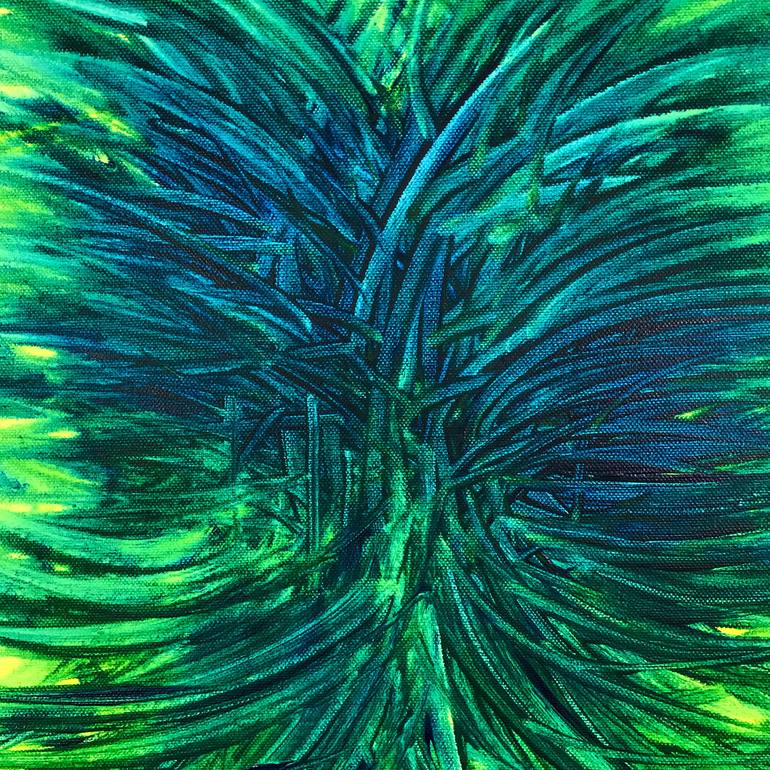 Original Abstract Expressionism Abstract Painting by Daniel Unger