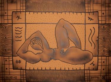 Print of Figurative Erotic Paintings by Yuriy Zakordonets