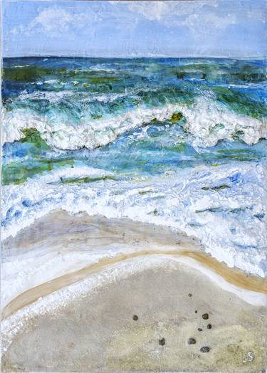 Print of Conceptual Seascape Paintings by Lynn Beverly Schwartz
