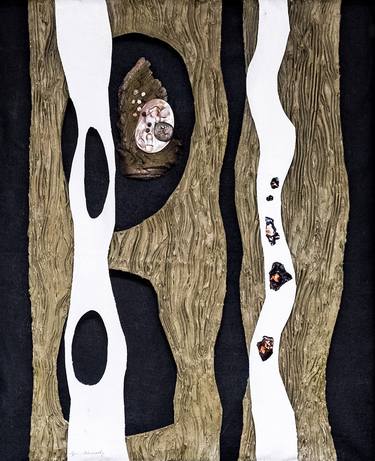 Tree Trunks and Knot Holes - Collage thumb