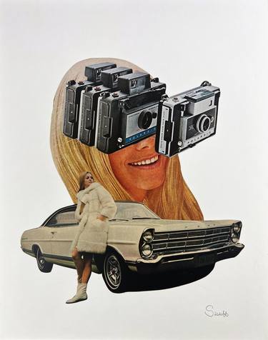 Saatchi Art Artist Mikhail Siskoff; Collage, “Pop 'N Click” #art