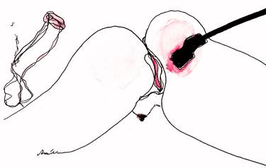 Original Modern Erotic Drawings by Amie Milton
