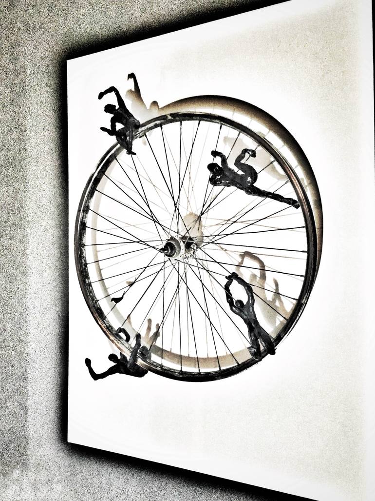 Original Conceptual People Sculpture by Jaco Kruger