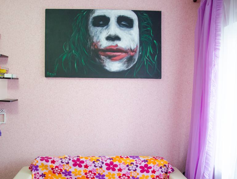 Original Portraiture People Painting by Evgeny Denisenko