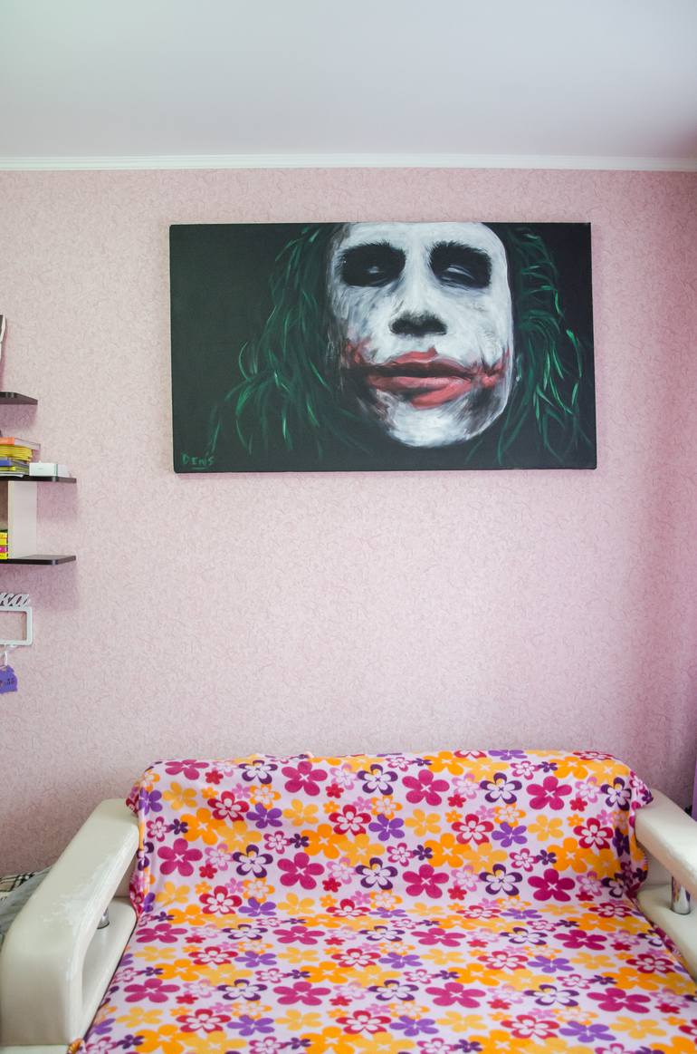 Original Portraiture People Painting by Evgeny Denisenko