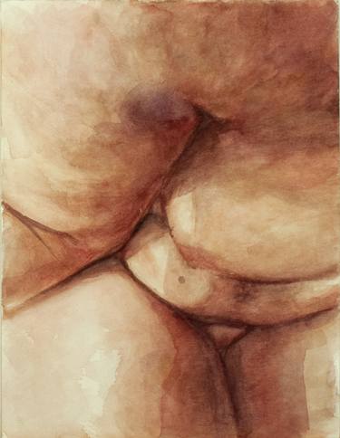 Original Figurative Nude Paintings by Dora Banhegyi