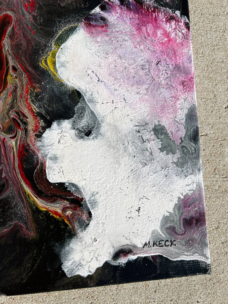 Original Modernism Abstract Painting by Mike Keck