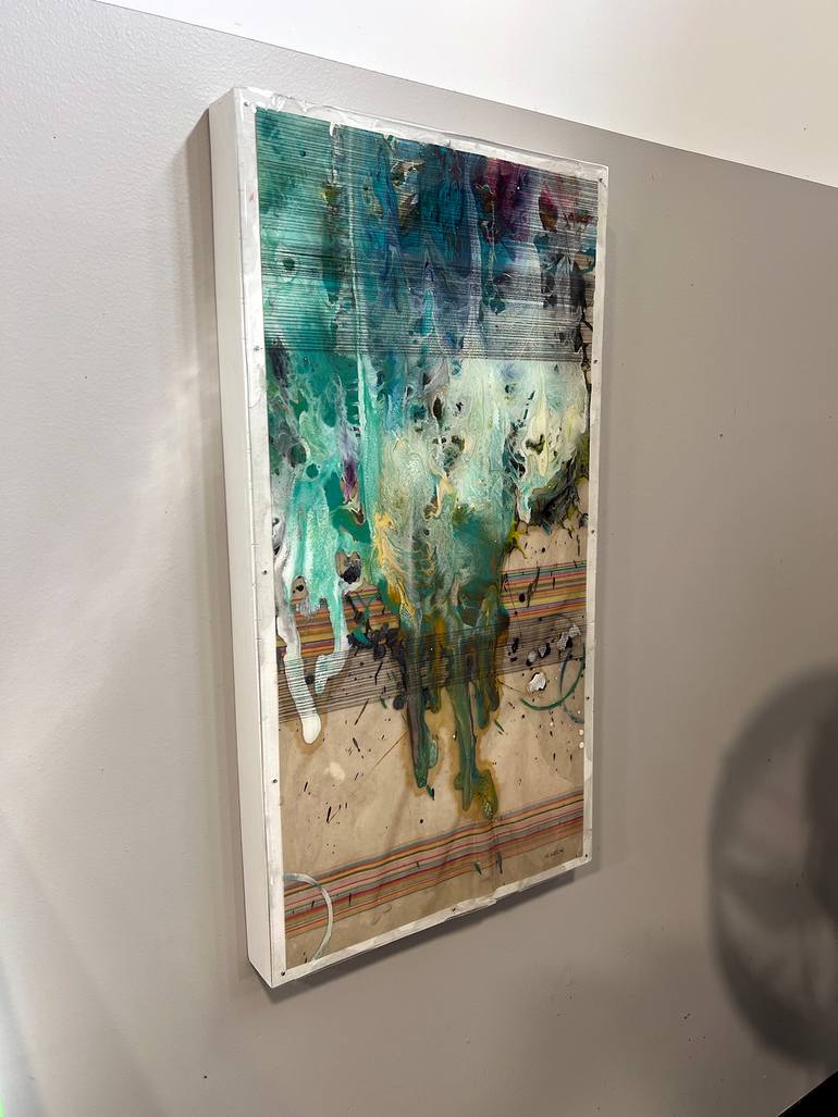 Original Abstract Horse Painting by Mike Keck
