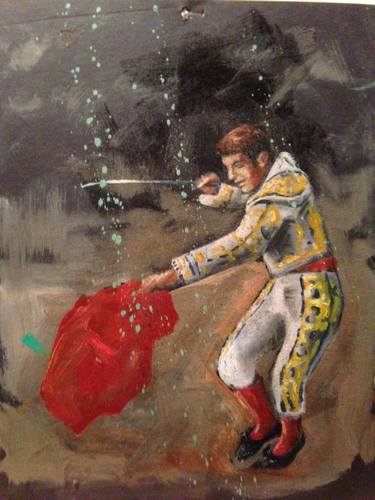 Print of Sports Paintings by robert Nicholls