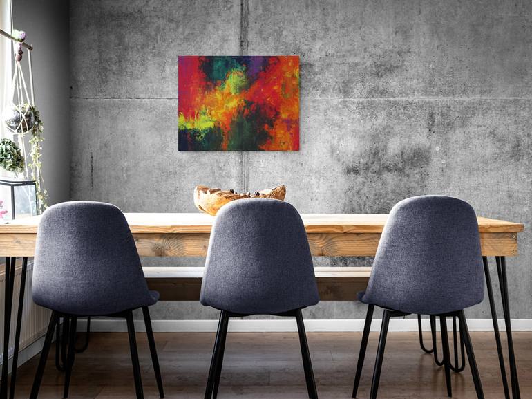 Original Fine Art Abstract Painting by joseph piccillo