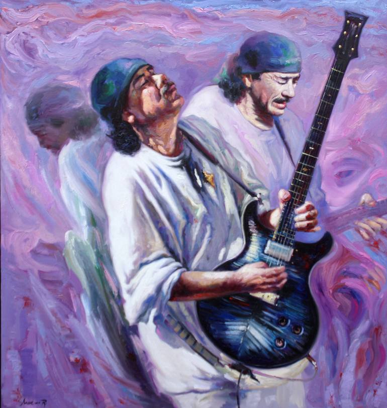 Original Figurative Celebrity Paintings by Paco Moreno