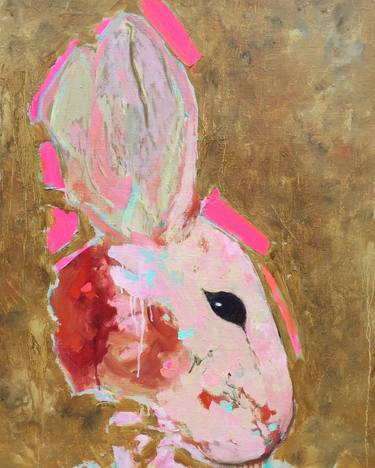 Original Abstract Animal Paintings by Chrissy Baucom