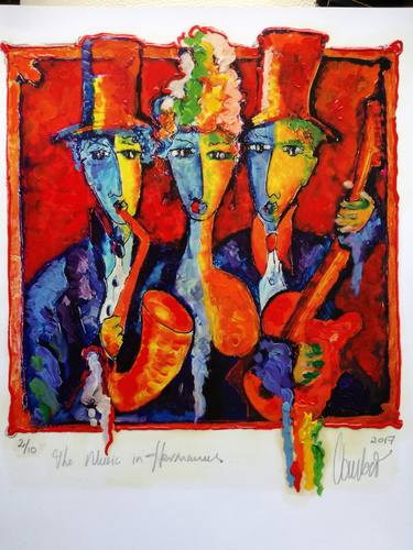 Print of Expressionism Abstract Paintings by Laurens Barnard