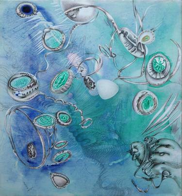 Original Conceptual Abstract Drawings by Andrey Bruk
