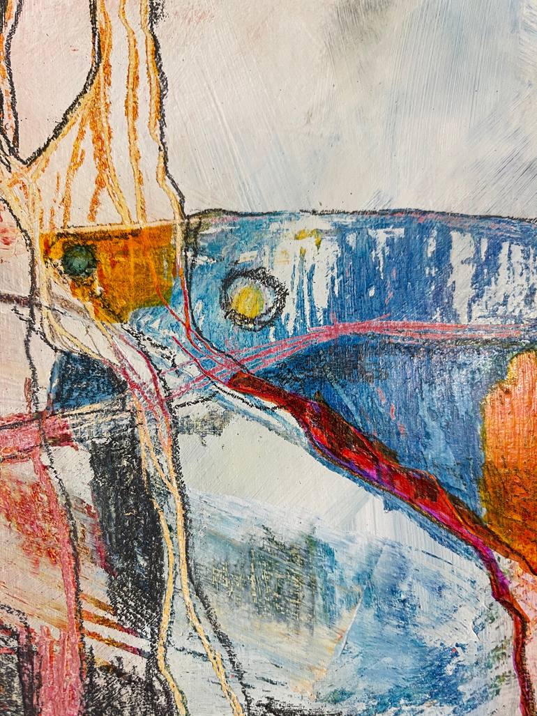 Original Expressionism Abstract Painting by Liliana Gerardi