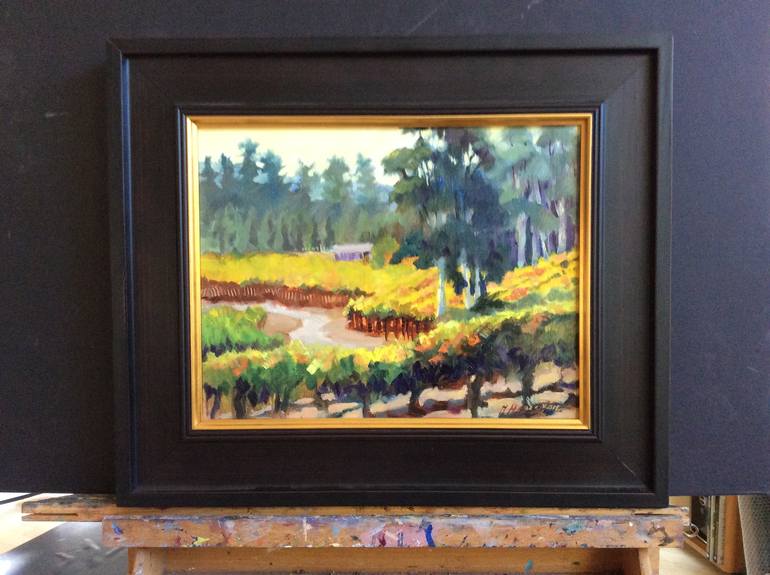 Original Impressionism Landscape Painting by Michele Hausman