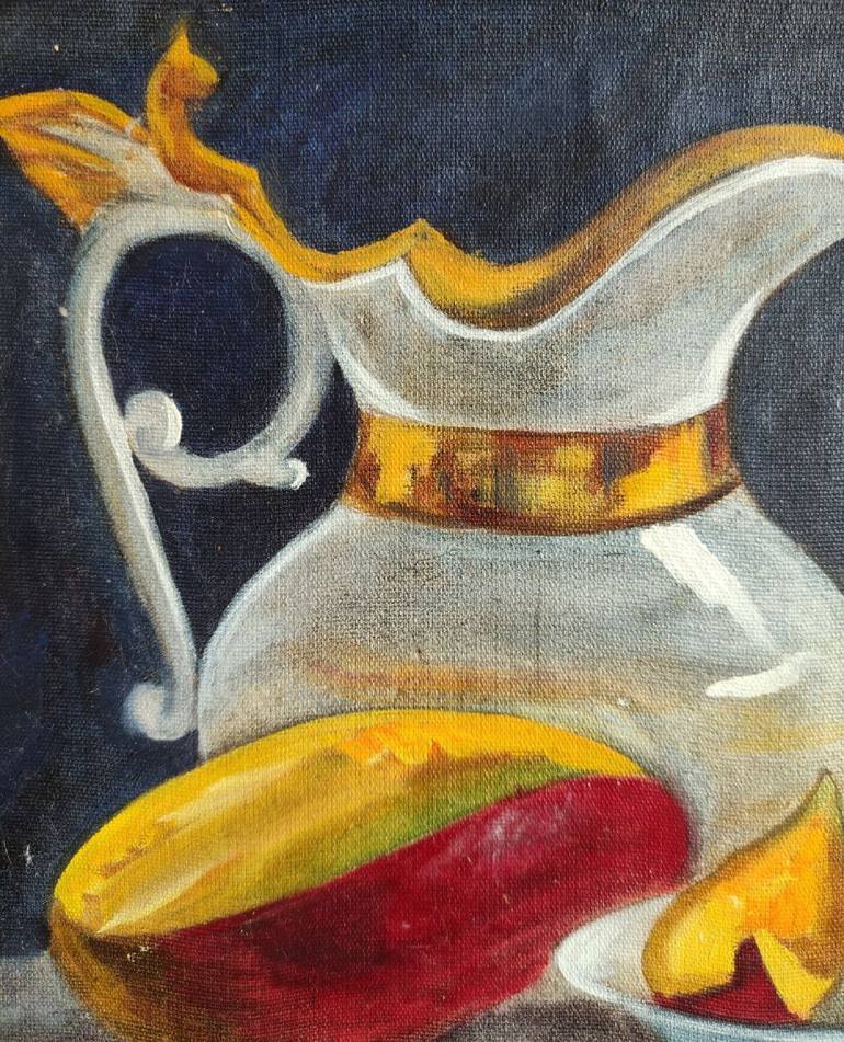Original Abstract Still Life Painting by Julia Vedrina