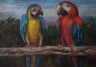 Original Realism Animal Paintings by Julia Vedrina