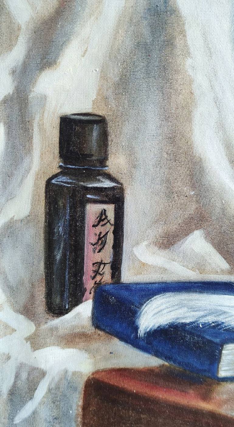 Original Abstract Still Life Painting by Julia Vedrina