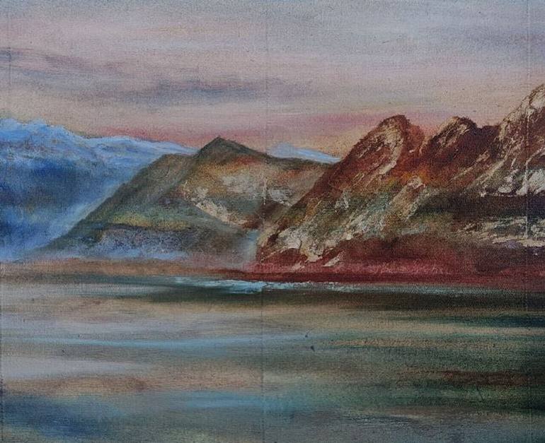 Original Realism Seascape Painting by Julia Vedrina