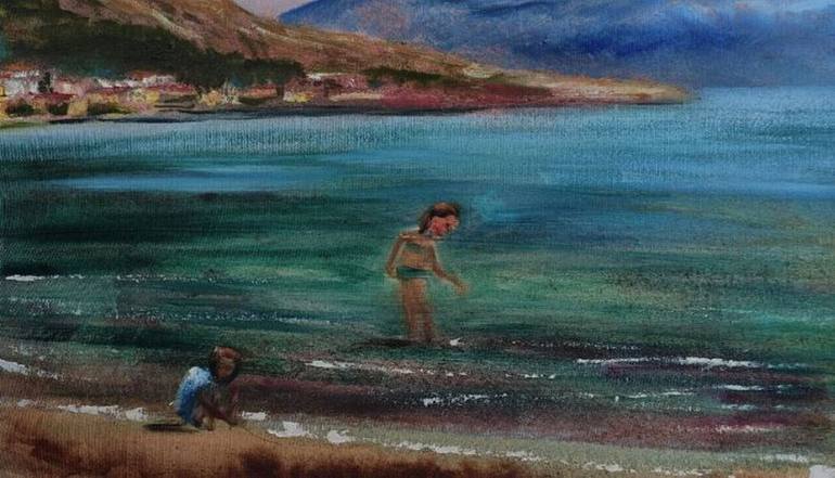 Original Realism Seascape Painting by Julia Vedrina