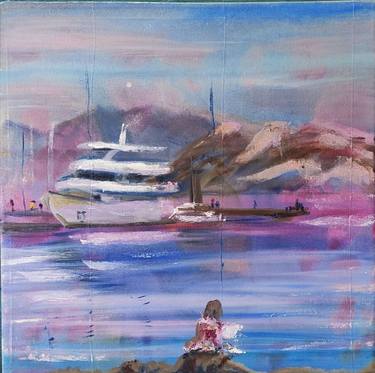 Original Seascape Paintings by Julia Vedrina