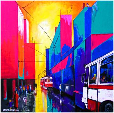 Original Cities Paintings by Rosana de Montfort