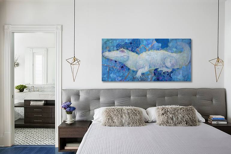 Original Abstract Animal Painting by Margarita Balabina