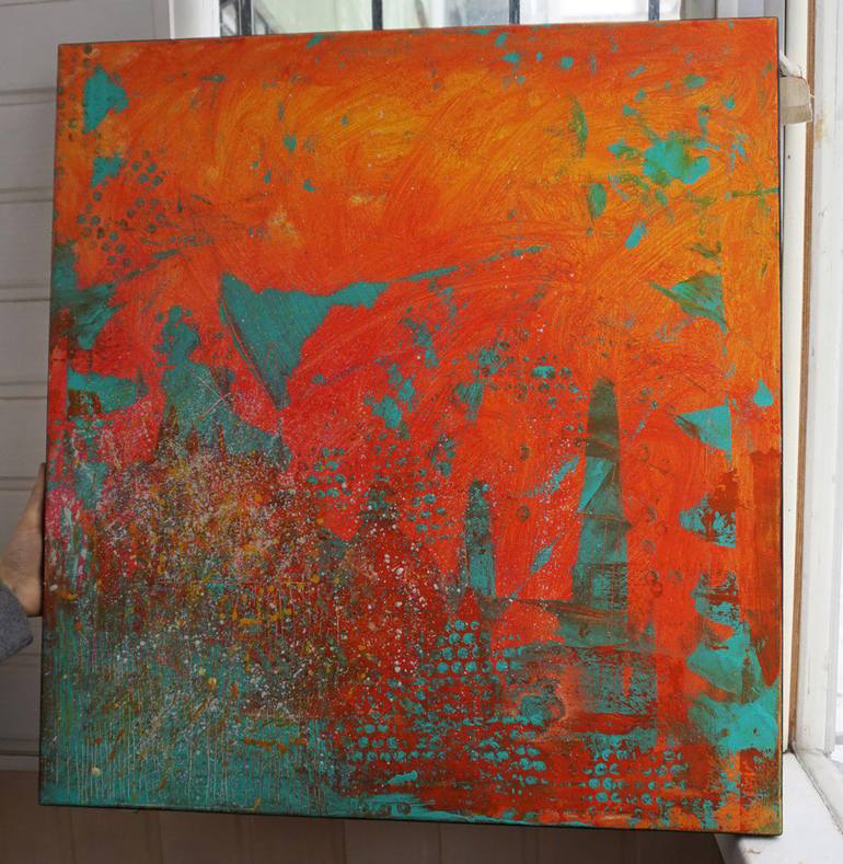 Original Modern Abstract Painting by Margarita Balabina