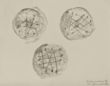 Original Abstract Drawings by Wolfgang Semmelrock