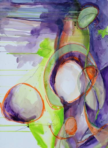 Original Abstract Paintings by Jen Goss