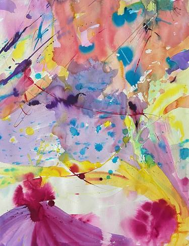 Original Abstract Paintings by Jen Goss