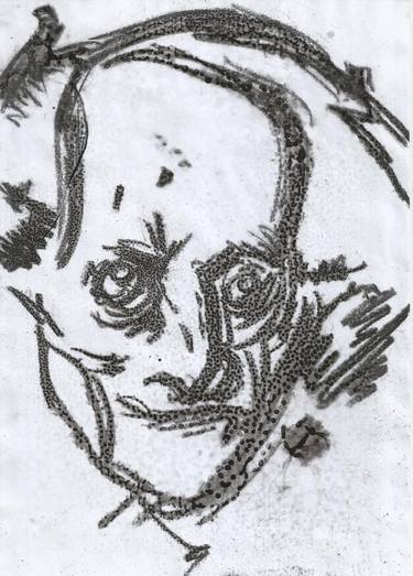 Original Modern Portrait Drawings by Jean-Paul Ducarteron
