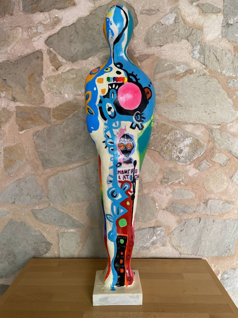 Original People Sculpture by Xavi Garcia Garcia | Pop Art Art on Other | Citizen (ni de cona)